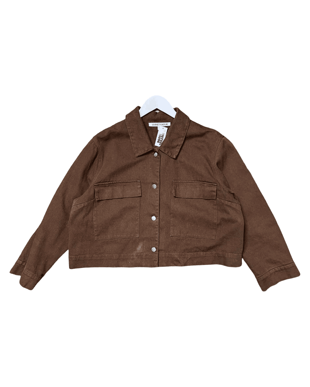 Size XL | Variety Hour Cropped Canvas Jacket