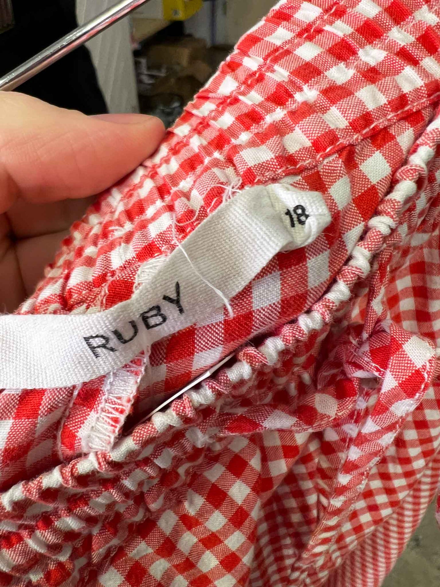 Size 18 | Ruby Trulli Gingham Pants