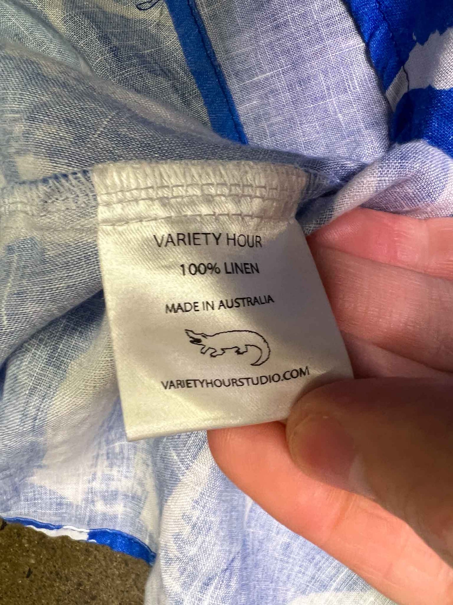 Size L | Variety Hour Linen Skirt