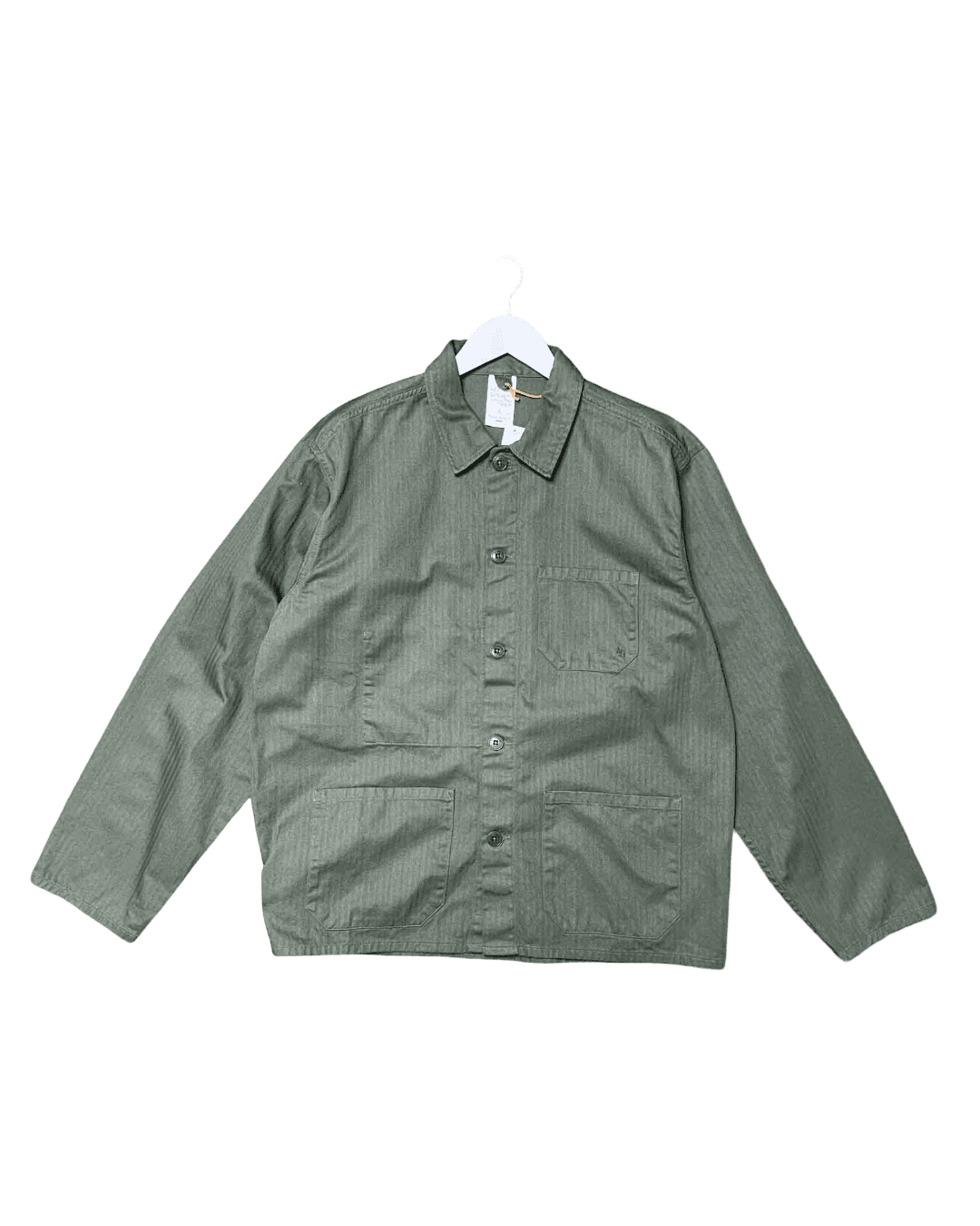 Size L | Nudie Jeans Co Herringbone Chore Jacket With Tags