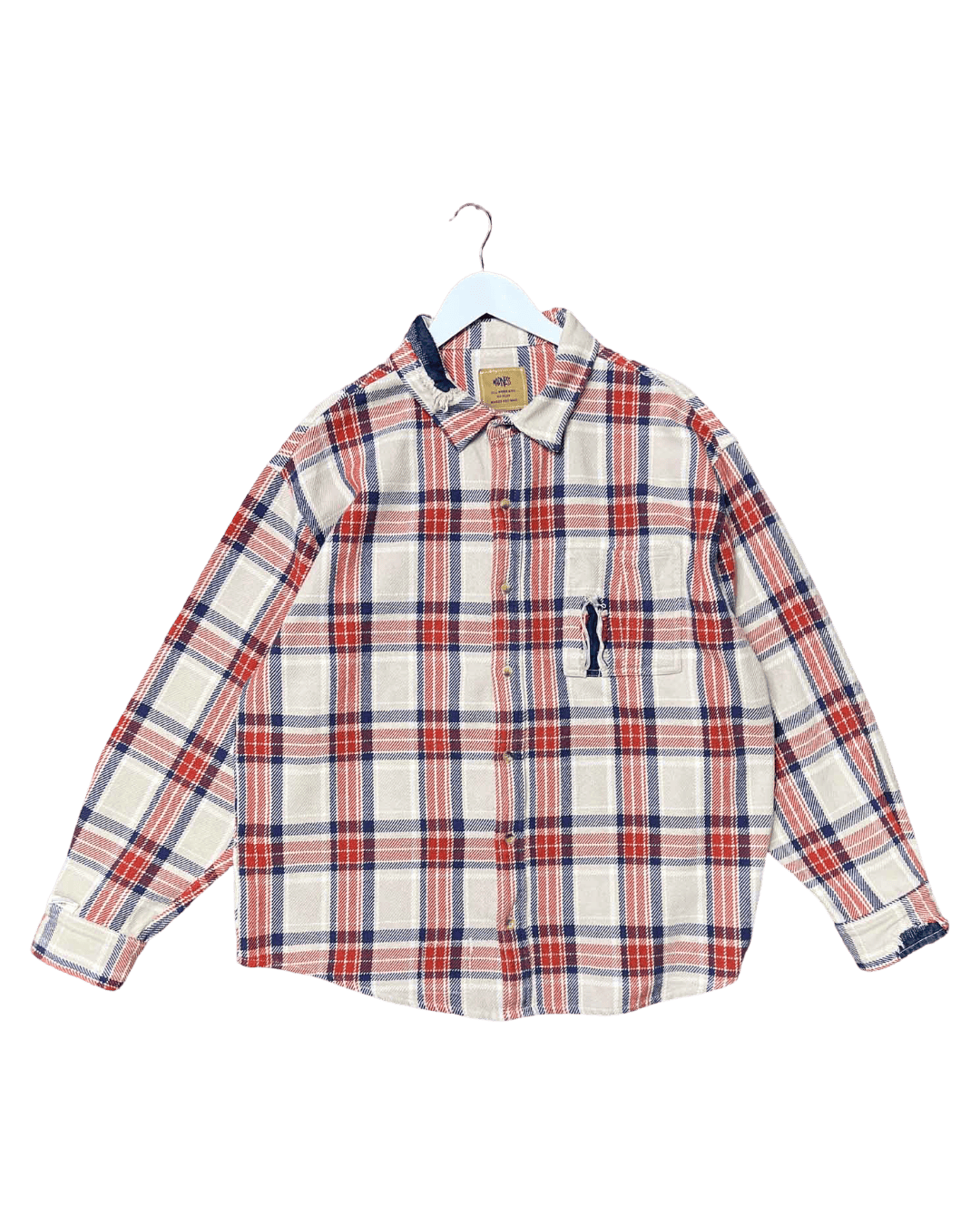 Size L | Madness Thick Cotton Check Shirt