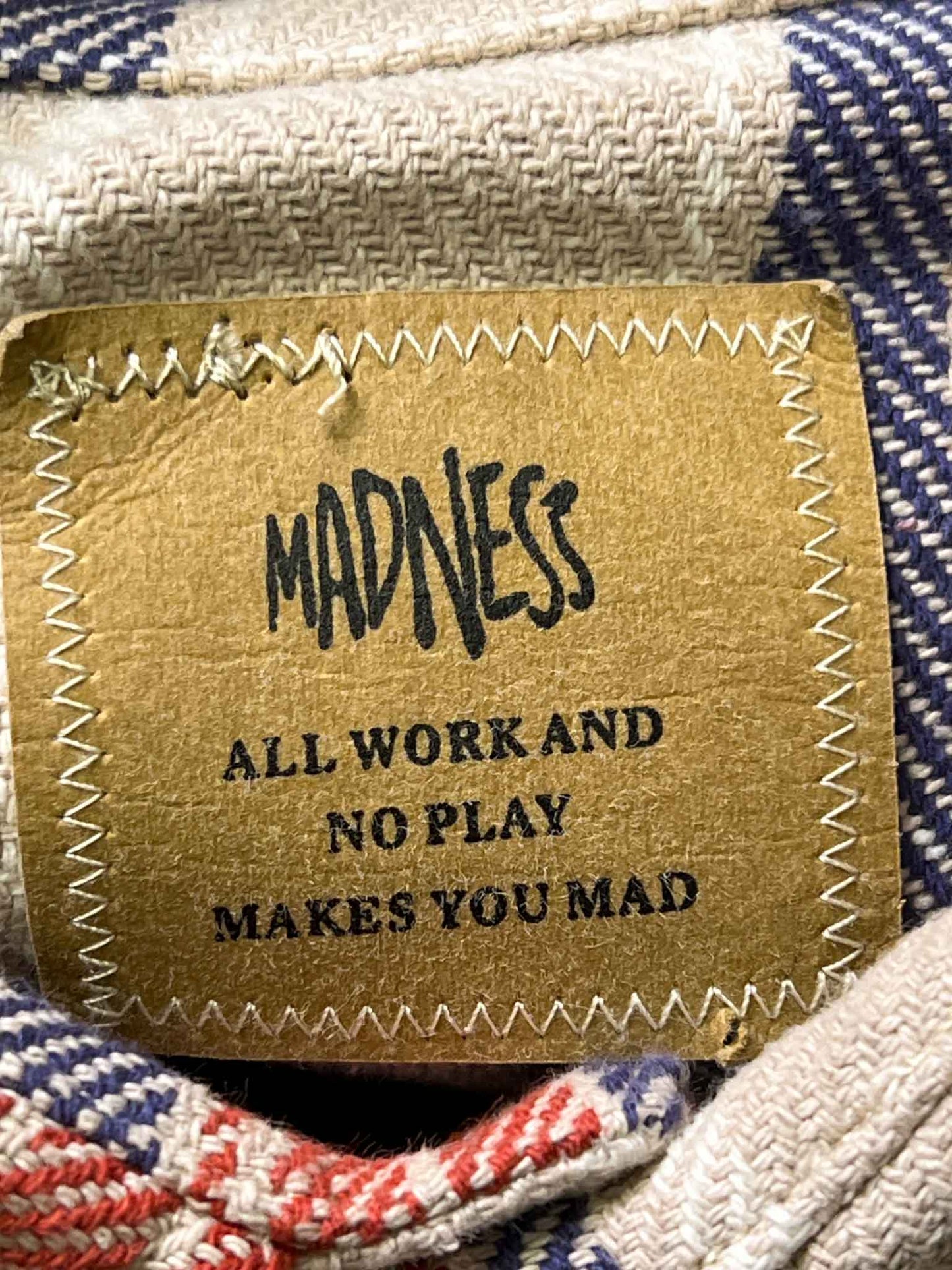 Size L | Madness Thick Cotton Check Shirt
