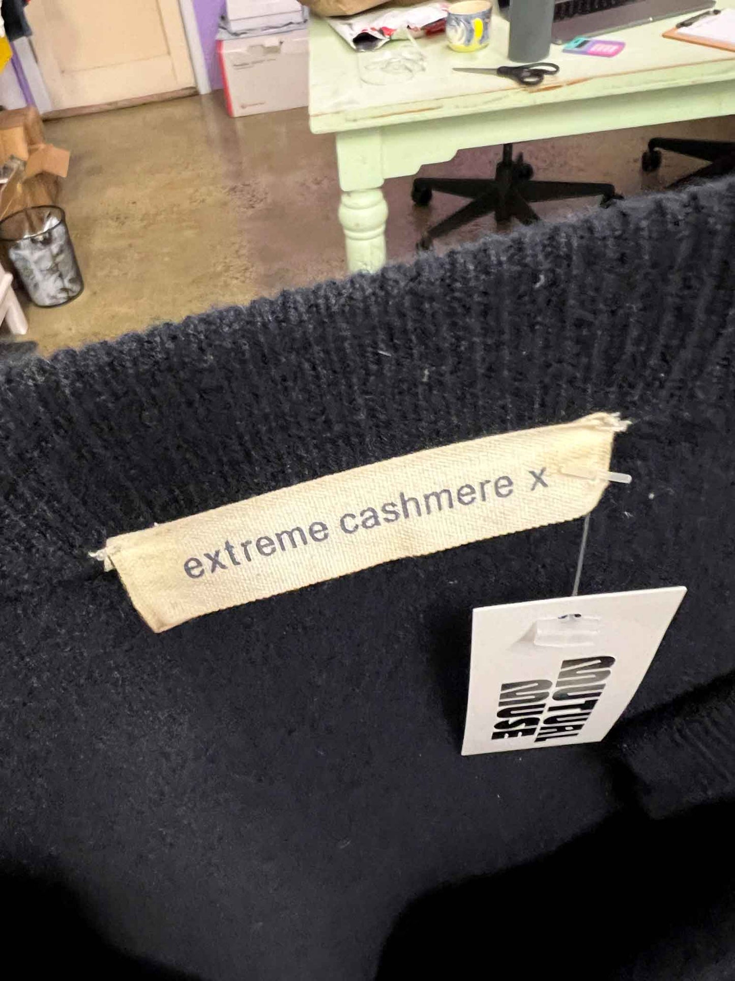 Size S/M | Extreme Cashmere 100% Cashmere Cardigan