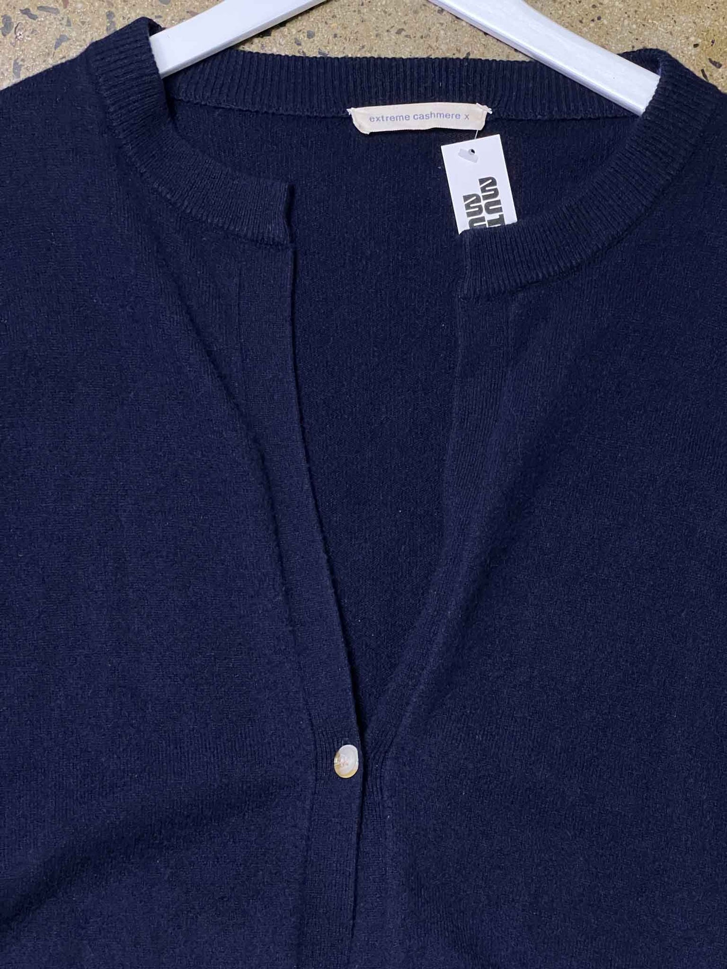 Size S/M | Extreme Cashmere 100% Cashmere Cardigan