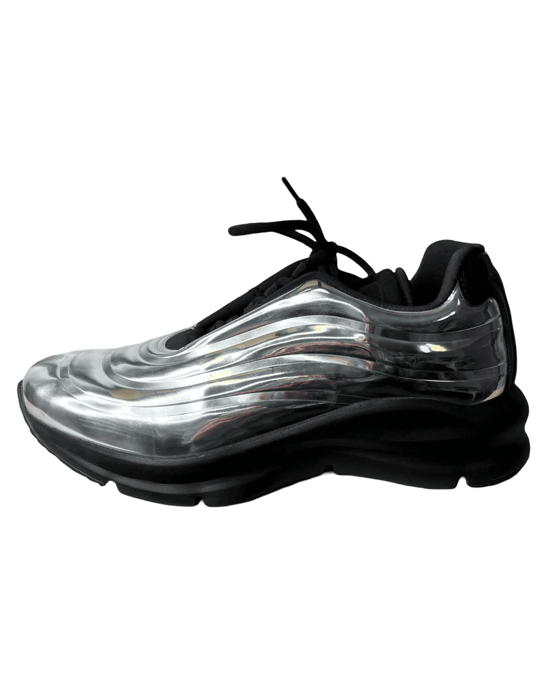 Size 37/38 (UK6) | Paul Smith Silver Ryder Sneakers