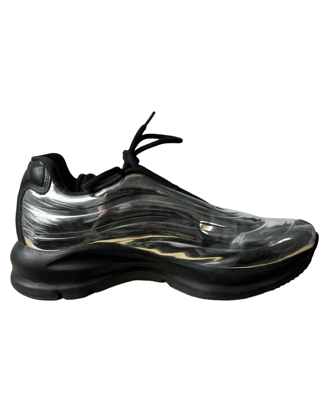Size 37/38 (UK6) | Paul Smith Silver Ryder Sneakers