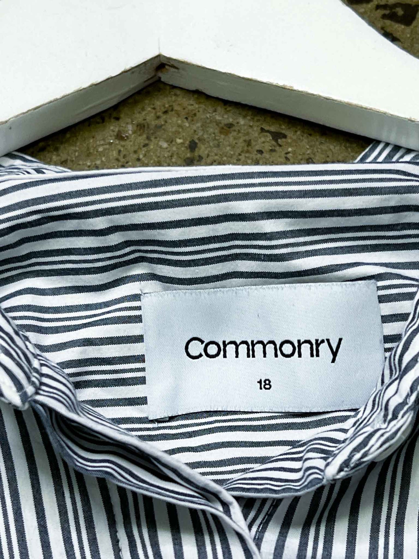Size 18 | Commonry Striped Button Up Shirt