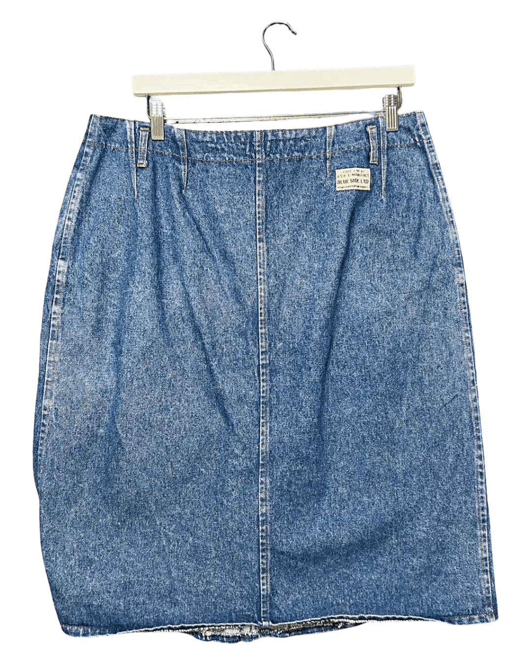 Size XXL (37) | Blue Side 90s Vintage Denim Skirt