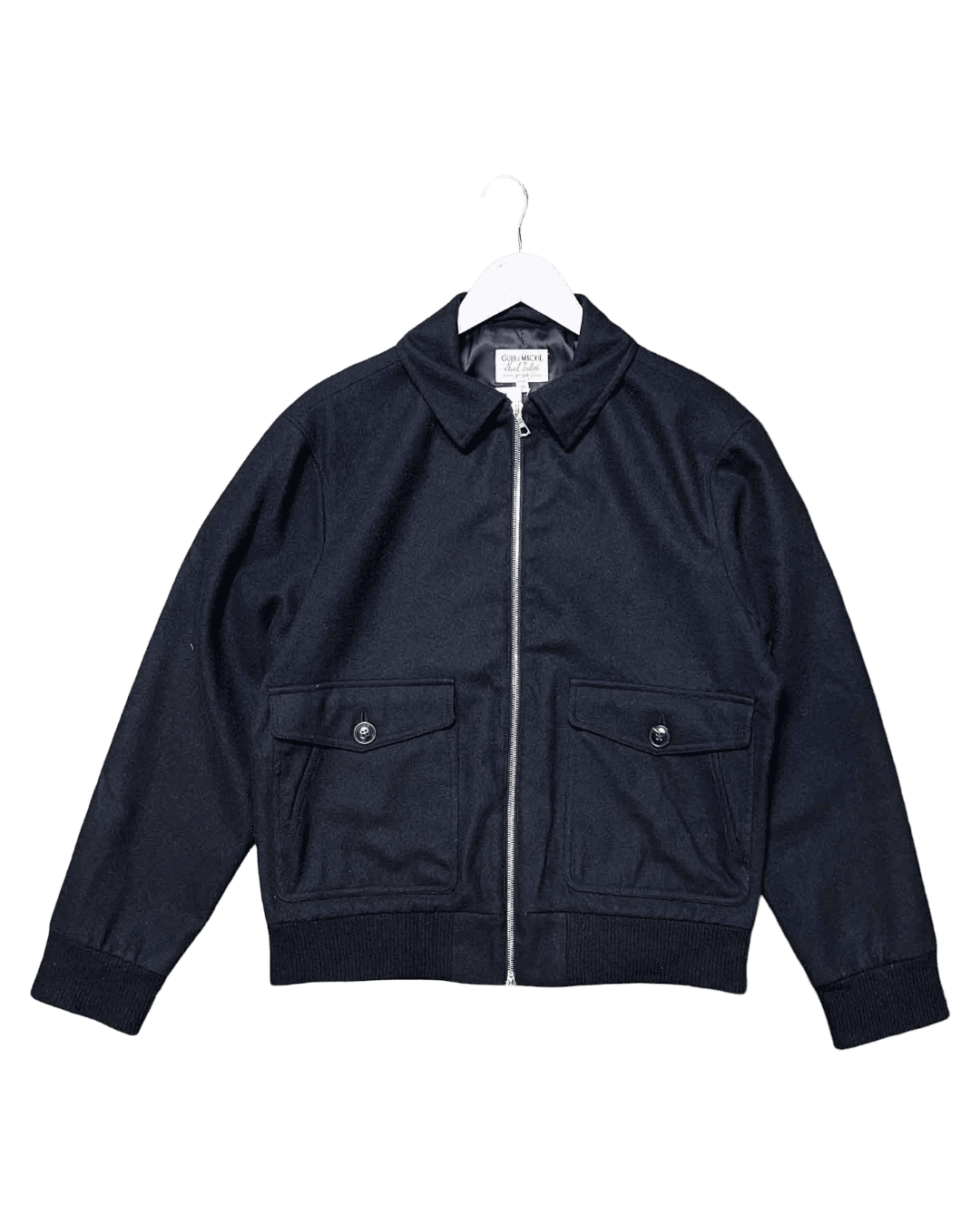 Size M | Gubb & Mackie Wool Zip-up Jacket