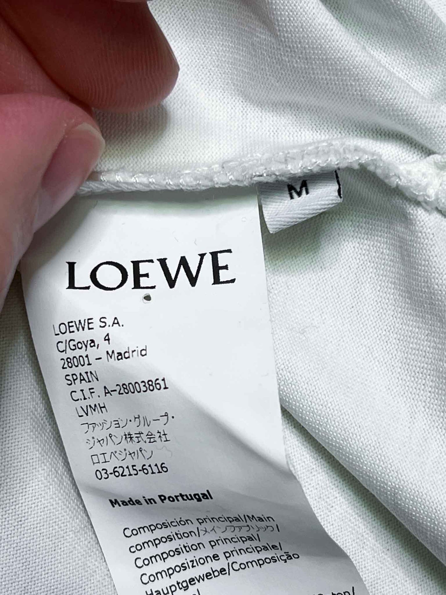 Size M | Loewe Anagram T-shirt