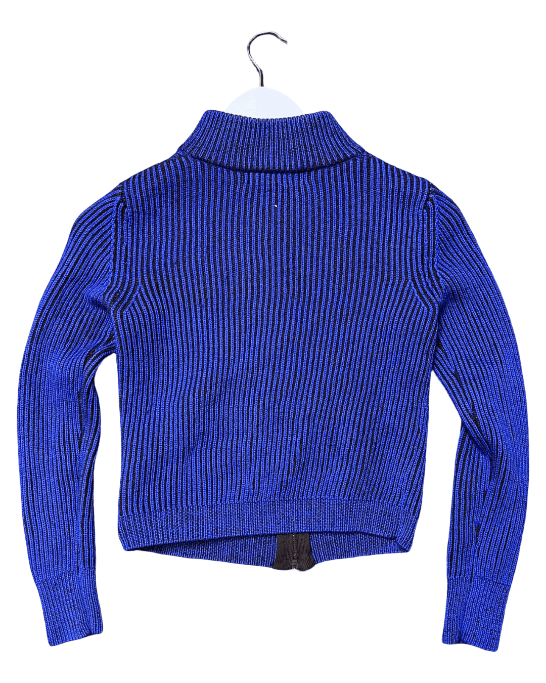 Size XS | Alpha60 Zip-up Ribbed Jumper