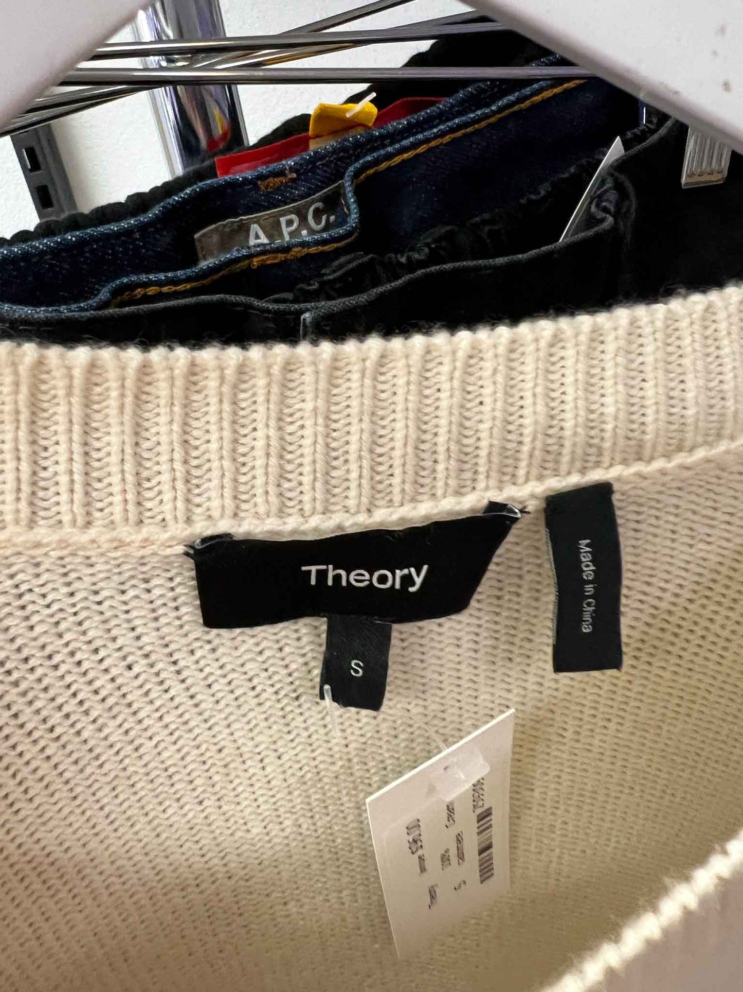Size S | Theory 100% Cashmere Jumper