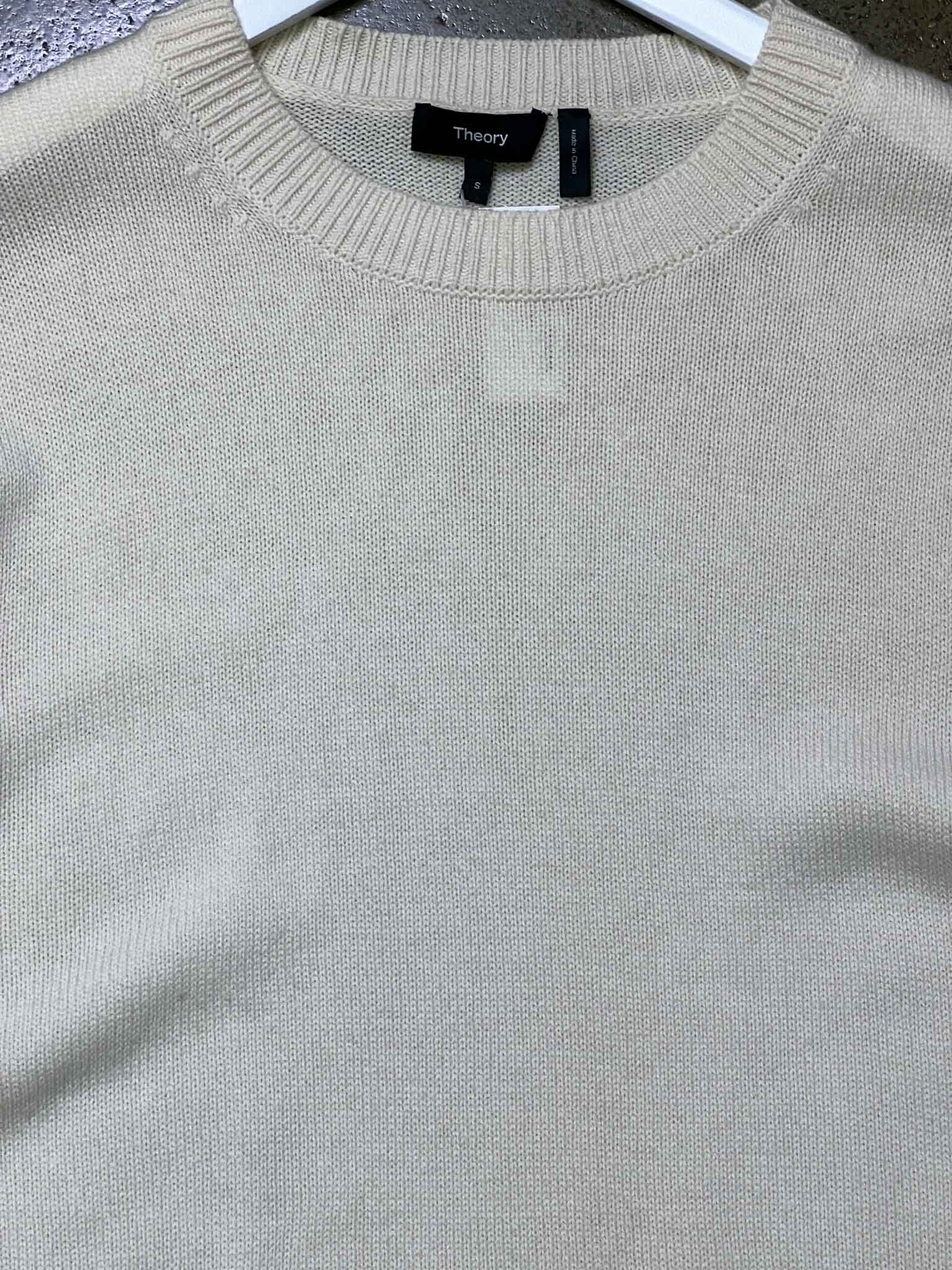 Size S | Theory 100% Cashmere Jumper