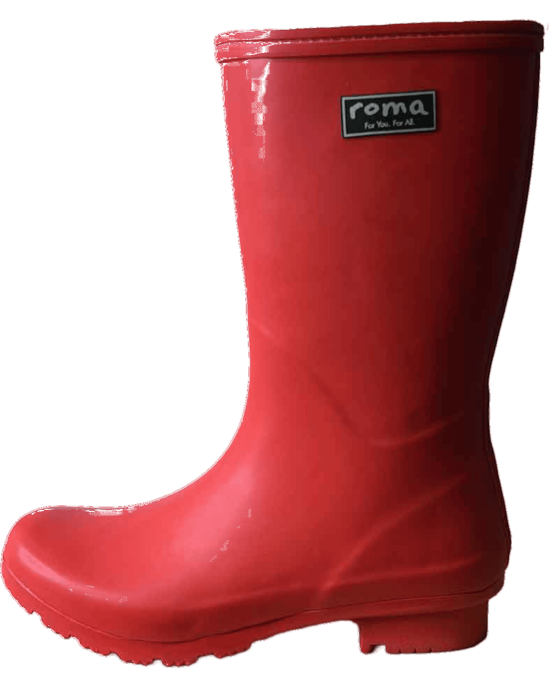 Size 7 (EU37) | Roma Red Gumboots