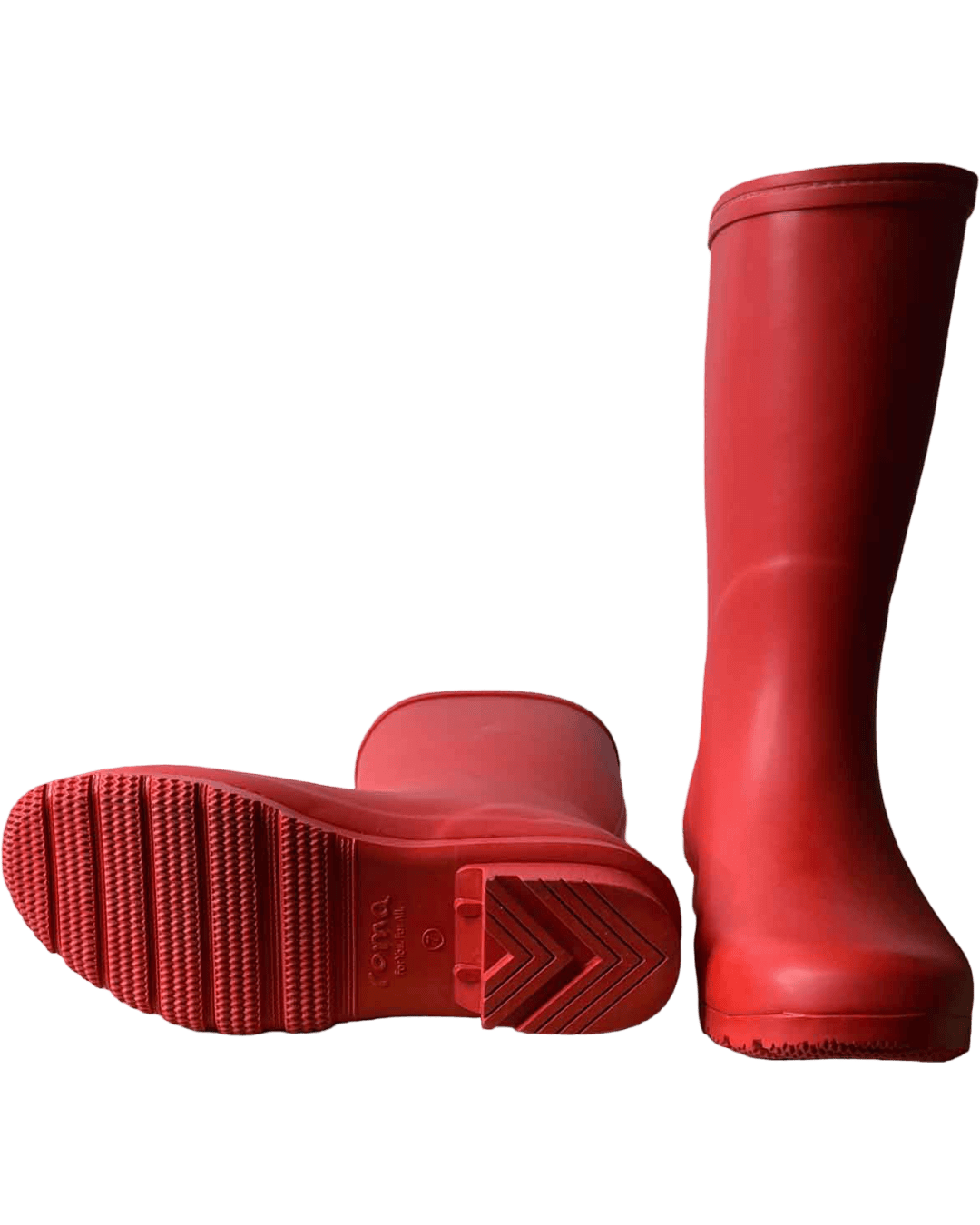 Size 7 (EU37) | Roma Red Gumboots