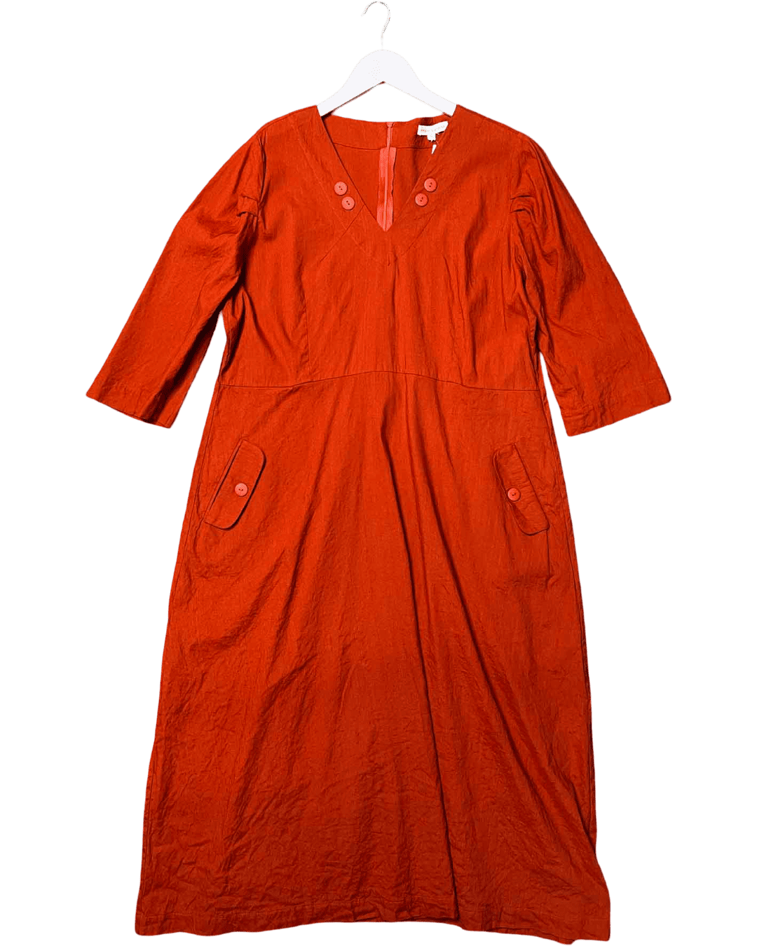 Size 18 | Megan Salmon Cargo Midi Dress