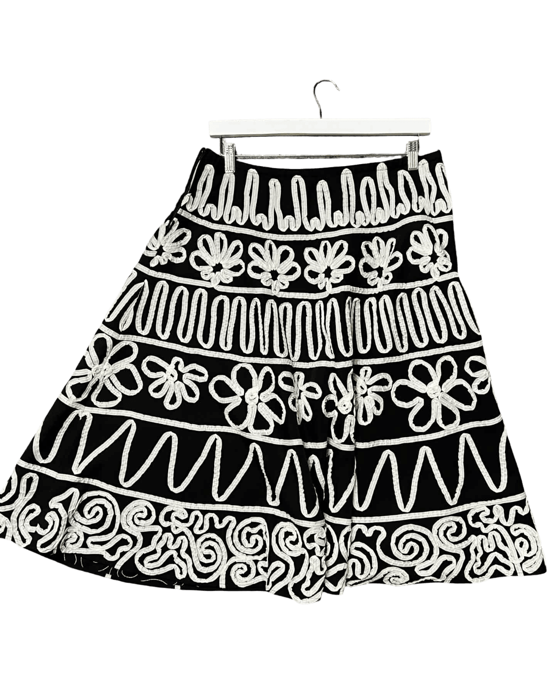 Size 16 | G2 Vintage Lacy Patterned Skirt