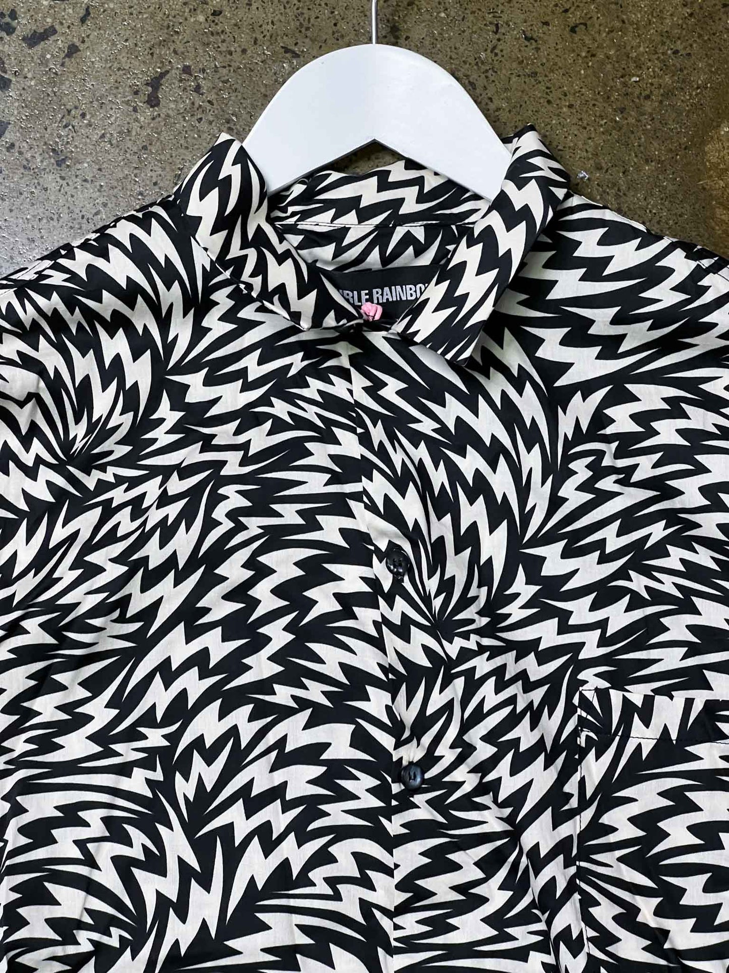 SIze L | Double Rainbouu Zigzag Shirt With Tags