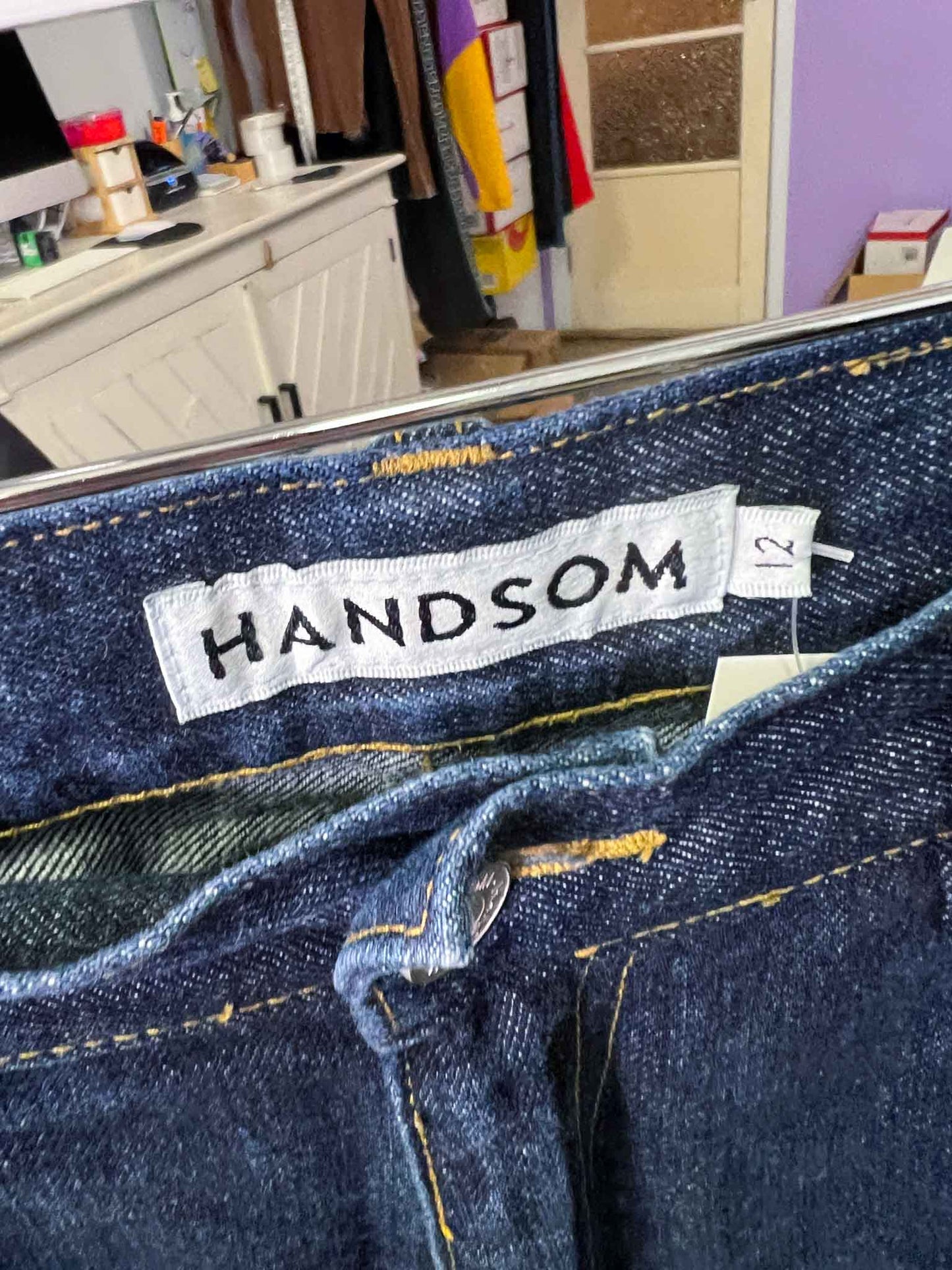 Size 12 / Jeans 30 | Handsom Wide Leg Jeans