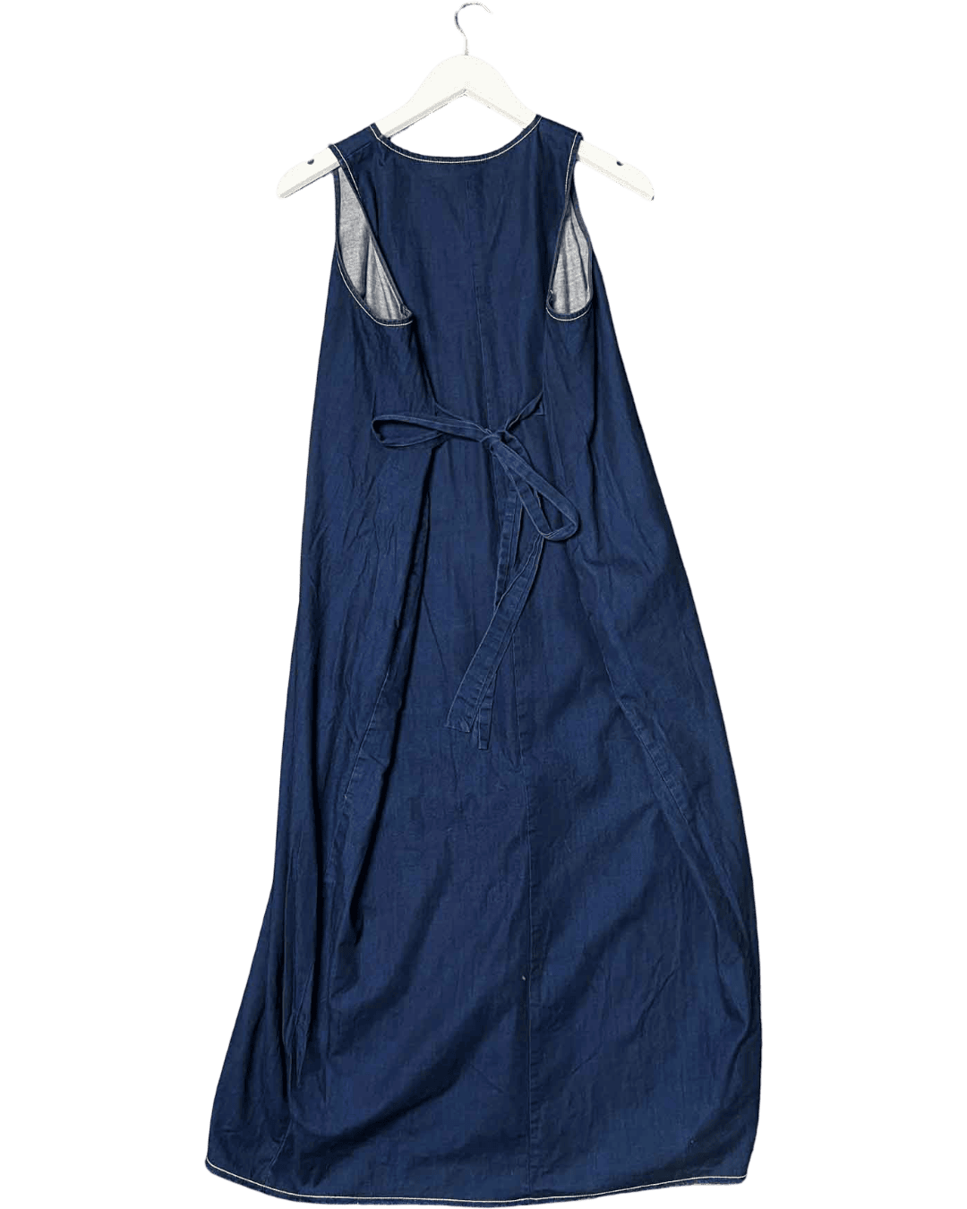 Size M | Fool Navy Sleeveless Midi Dress
