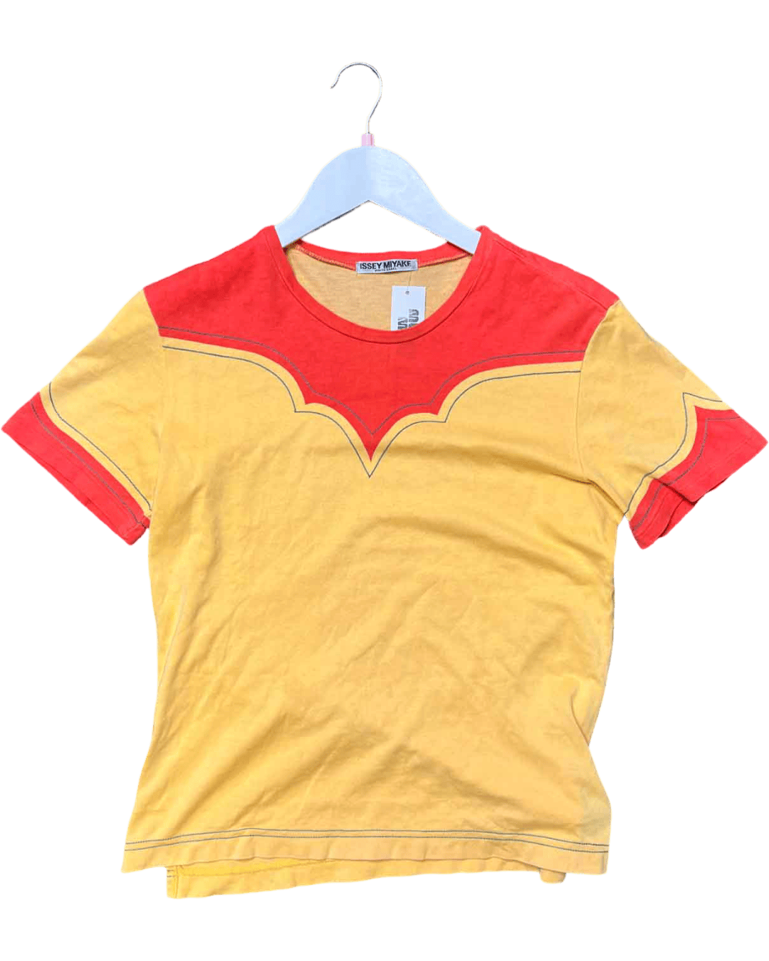 Size M | Issey Miyake White Label Embroidered T-shirt