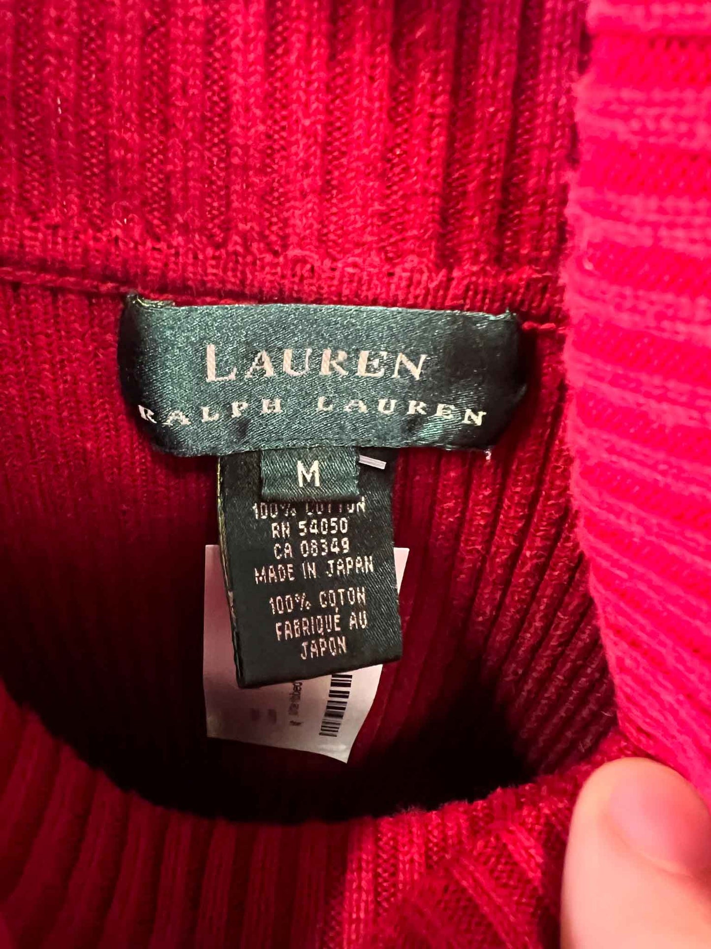 Size M | Ralph Lauren Vintage Turtleneck Vest