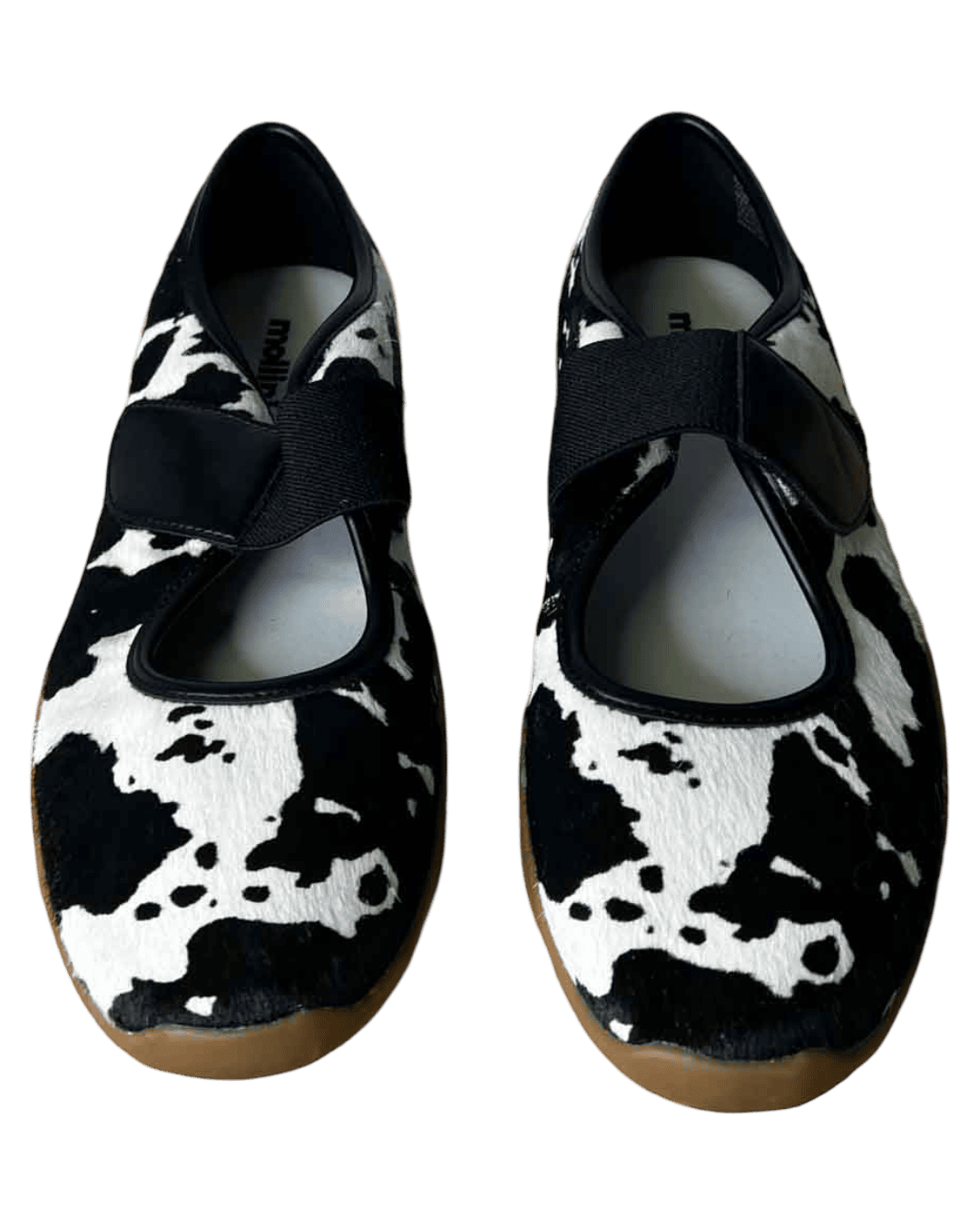 Size 38 | Mollini Cow Print Shoes