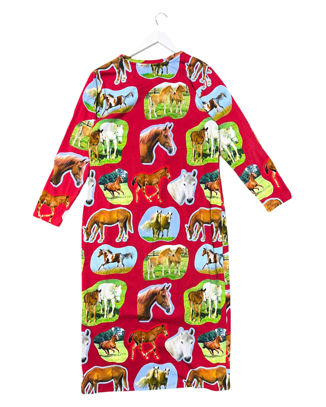 Size XL | Variety Hour Horses Maxi Dress