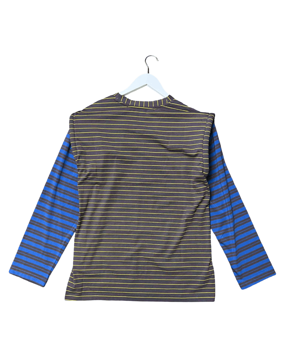 Size L | Verner Contrast Puff L/S Top With Tags