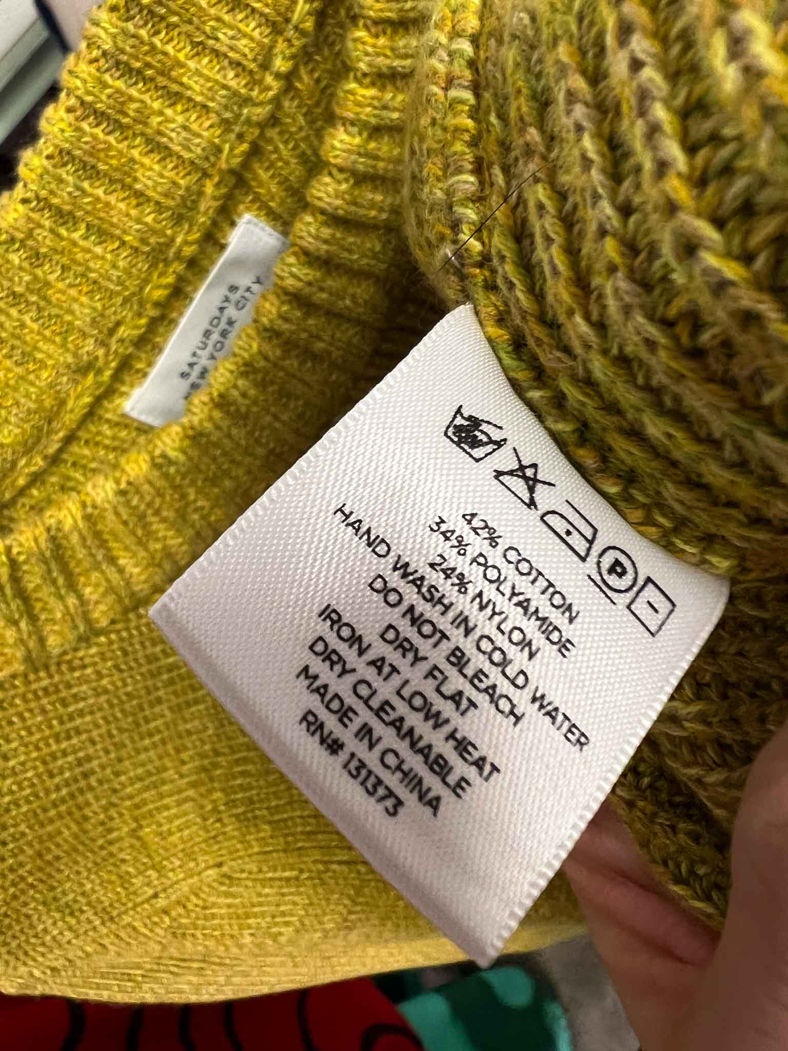 Size XS | Saturdays NYC Cotton Knit Jumper – Mutual Muse