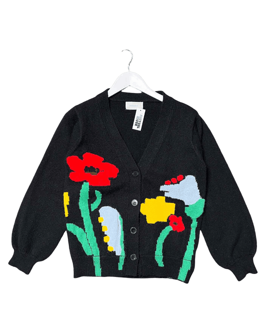 Size S | Leonard St. Floral Knit Cardigan