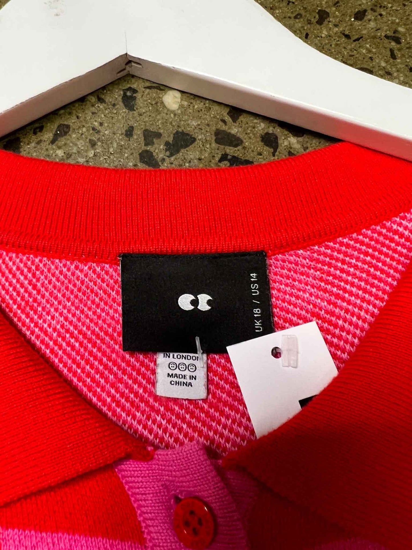 Size 18 | Lazy Oaf Knit Polo Shirt