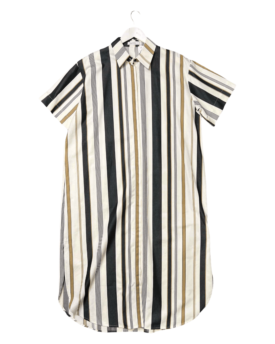 Size 16 | Commonry Striped Cotton Maxi Dress