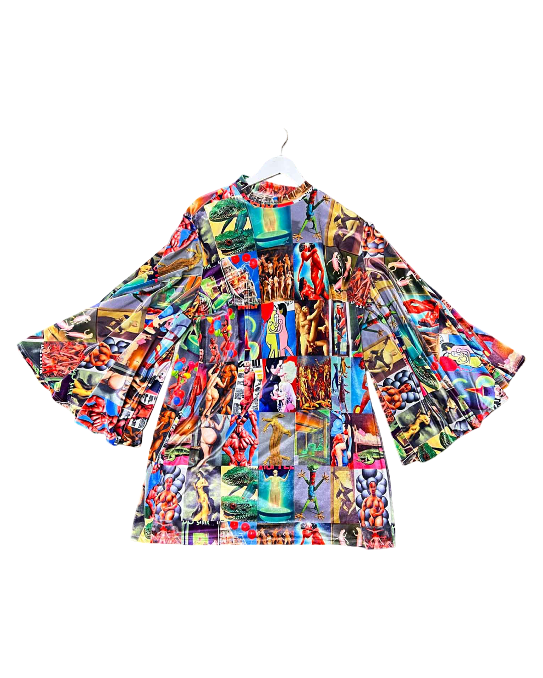 Size 2XL | Fashion Brand Company Surreal Collage Dress