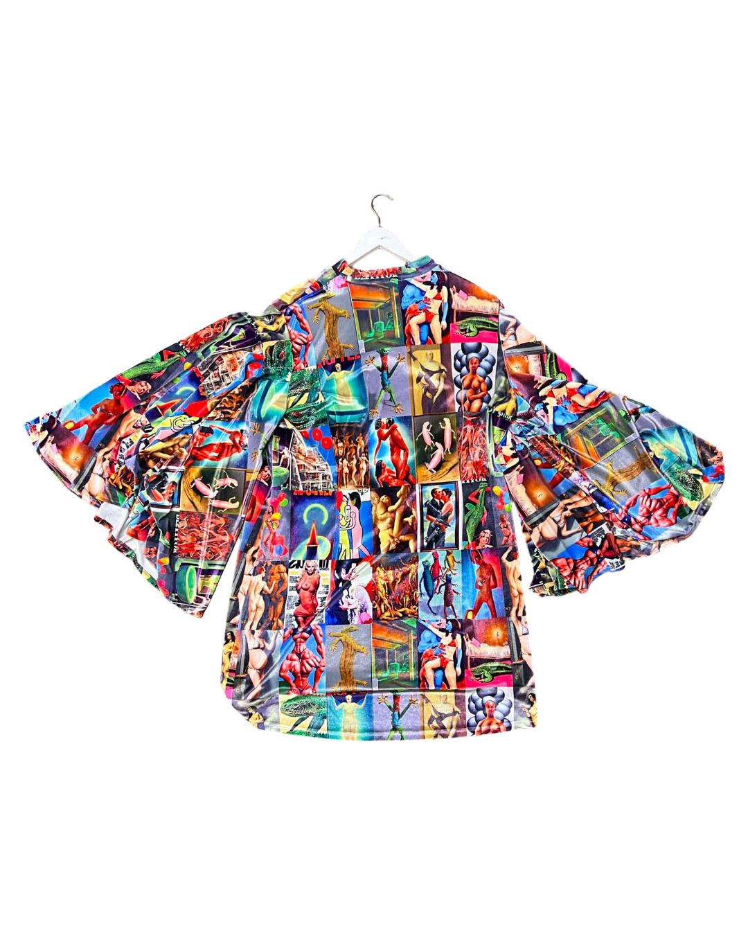 Size 2XL | Fashion Brand Company Surreal Collage Dress