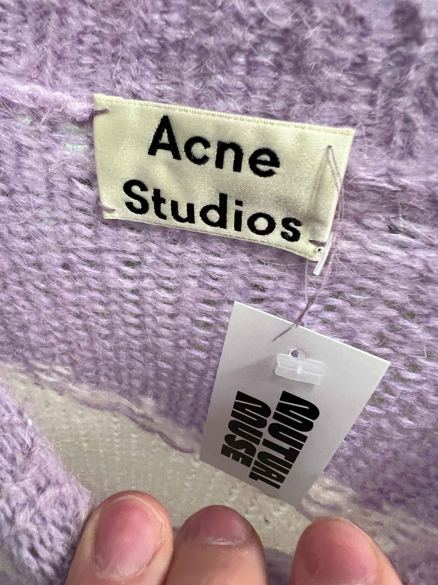 Size M | Acne Studios Mohair + Alpaca Distressed Jumper