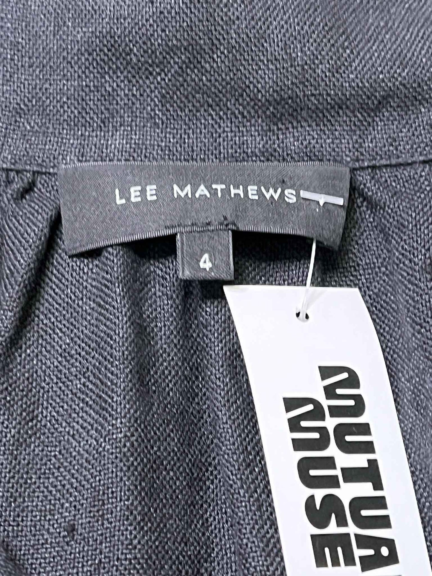 Size 4 (XL) | Lee Mathews Linen Frilly Shirt