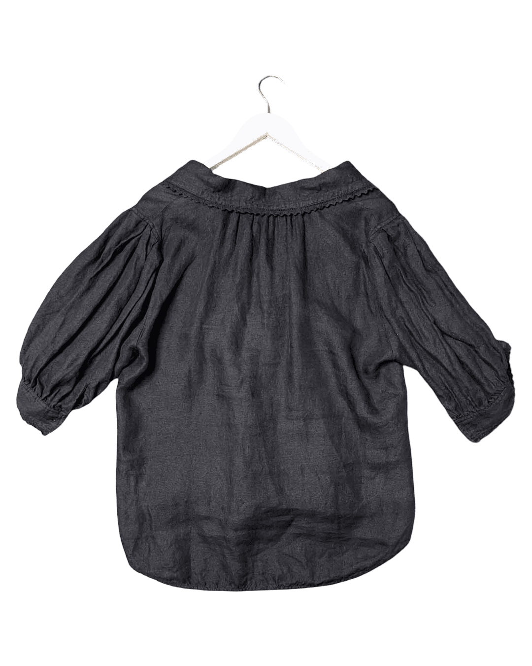 Size 4 (XL) | Lee Mathews Linen Frilly Shirt