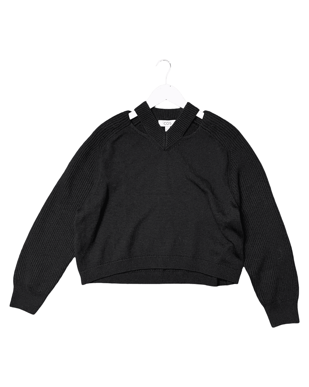 Size S | COS Cutout Neckline Jumper
