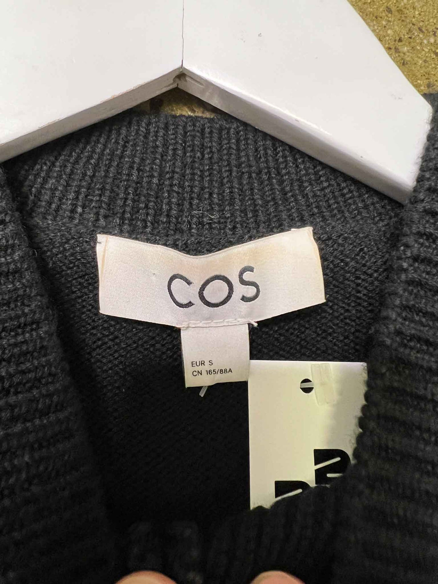 Size S | COS Cutout Neckline Jumper