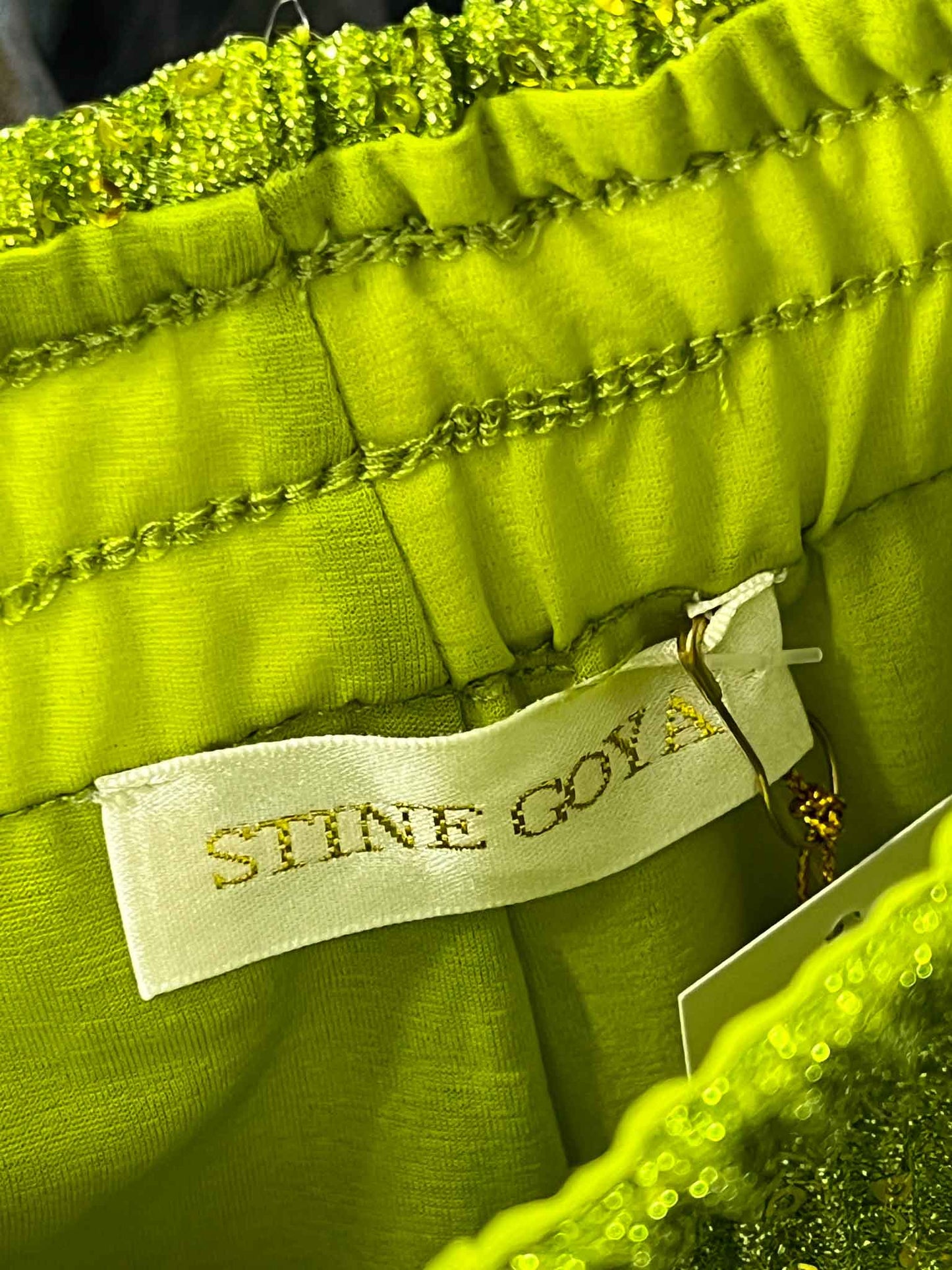 Size XL | Stine Goya Markus Sequinned Pants With Tags