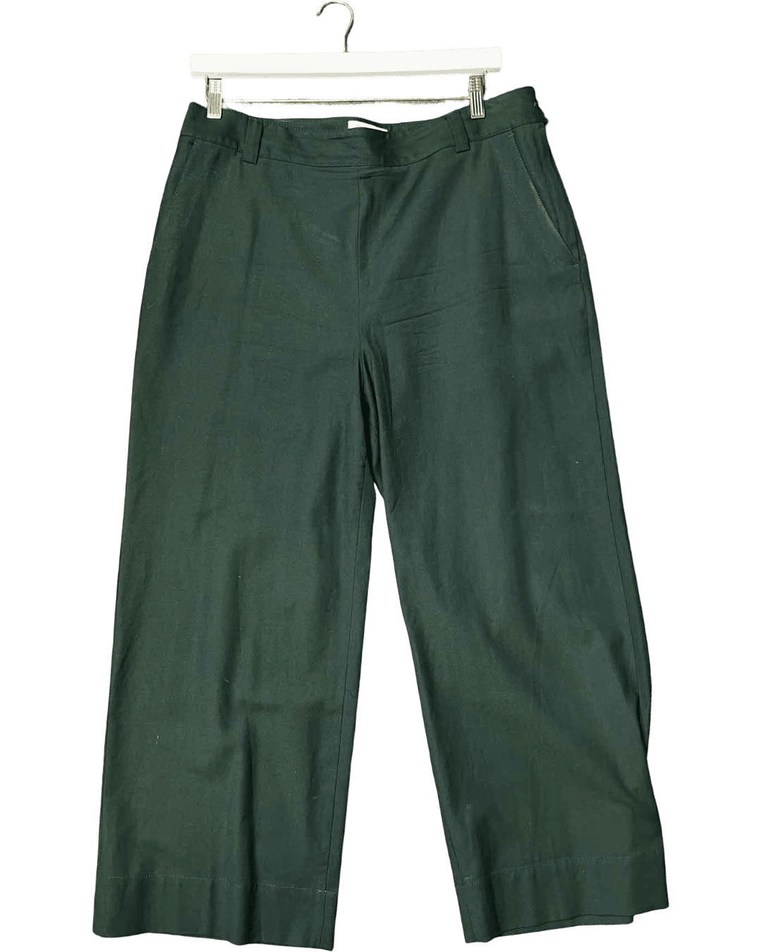 Size 16 | Toast Wool Blend Wide Leg Pants