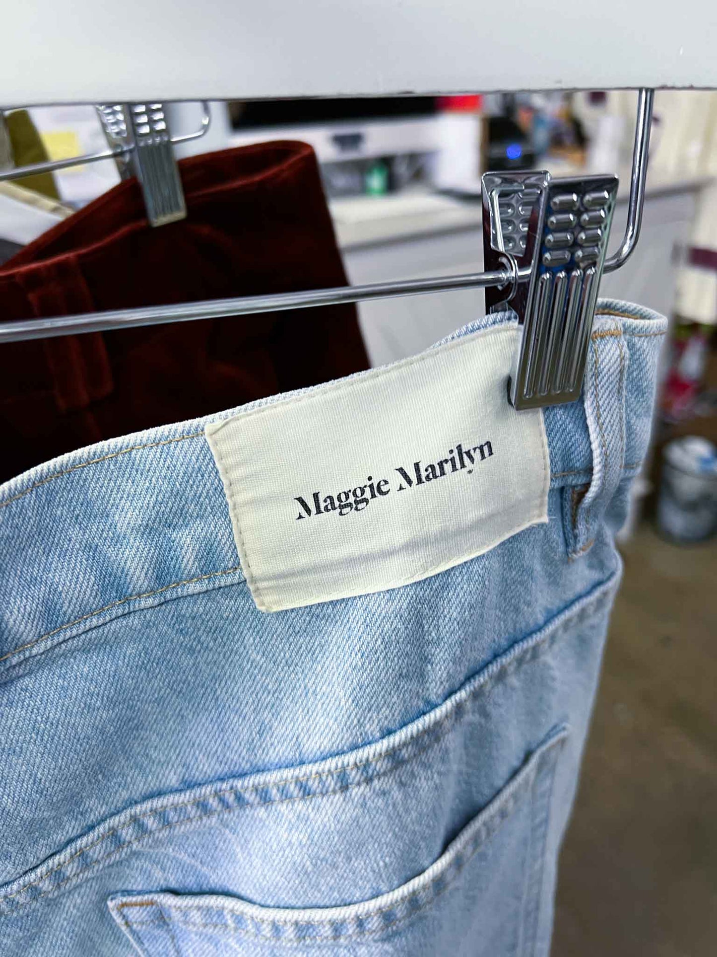 Size 14 (Jeans 32) | Maggie Marilyn Raw Hem Jeans