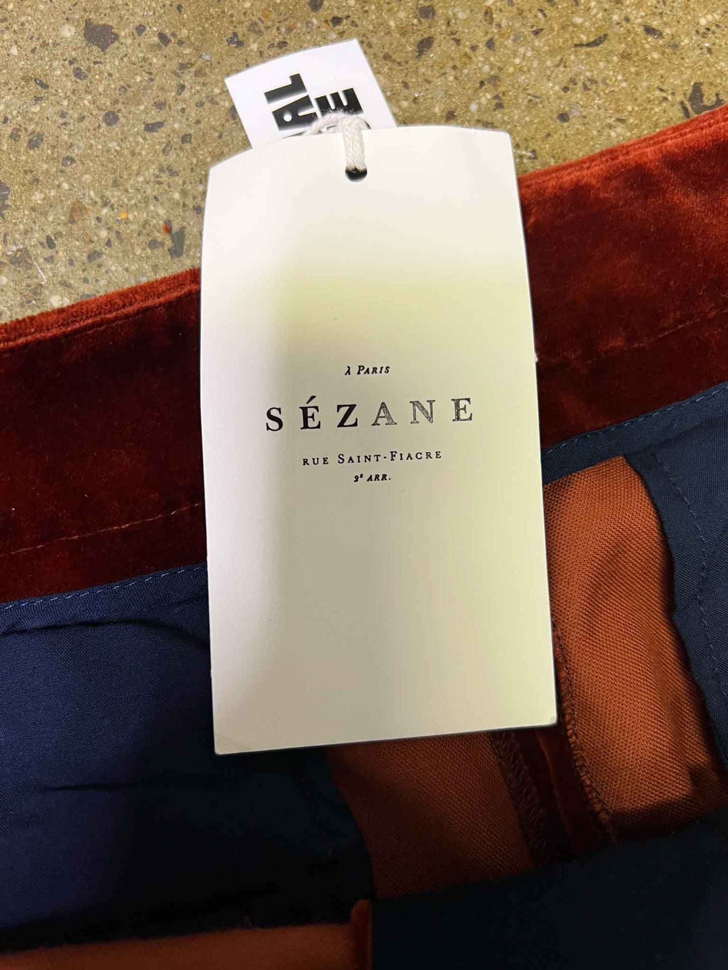 Size 42 (14) | Sézane Chuck Velour Pants With Tags
