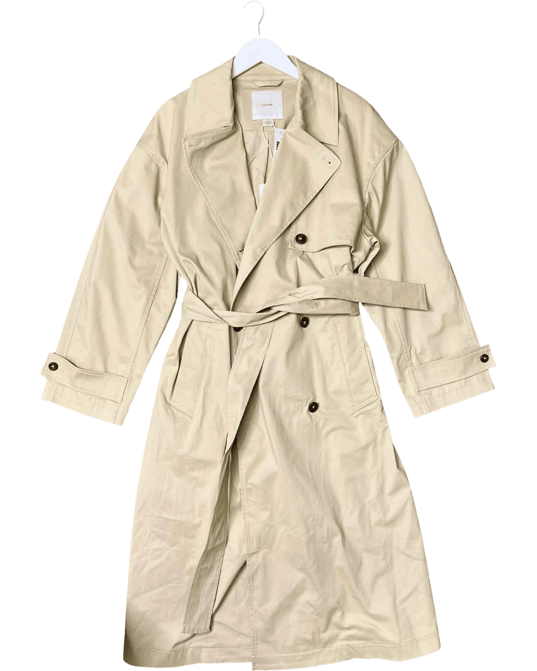 Size L | Calvin Klein Trench Coat With Tags