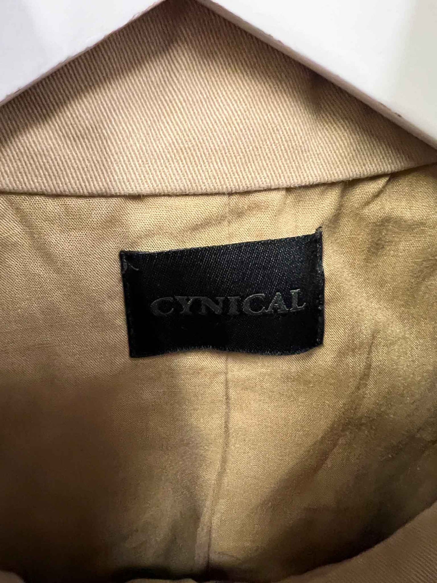Size M | Cynical Vintage Cropped Military Style Jacket