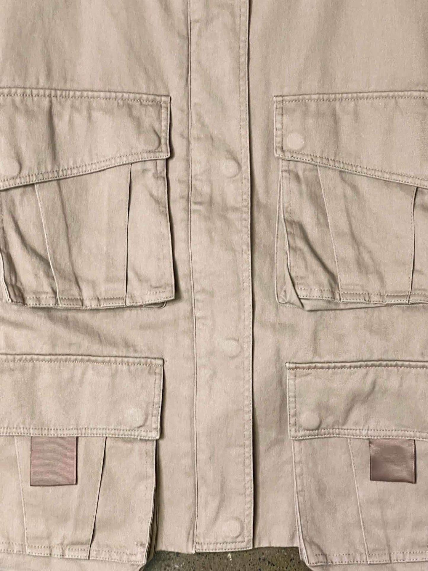 Size M | Cynical Vintage Cropped Military Style Jacket