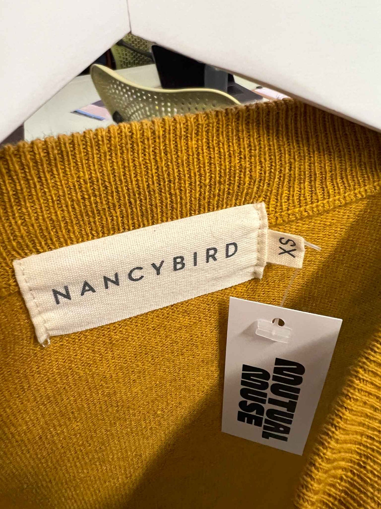 Size XS | Nancybird Painted Graphic Merino Jumper
