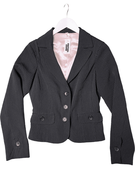 Size 12 | Säss Printed Pinstripe Blazer