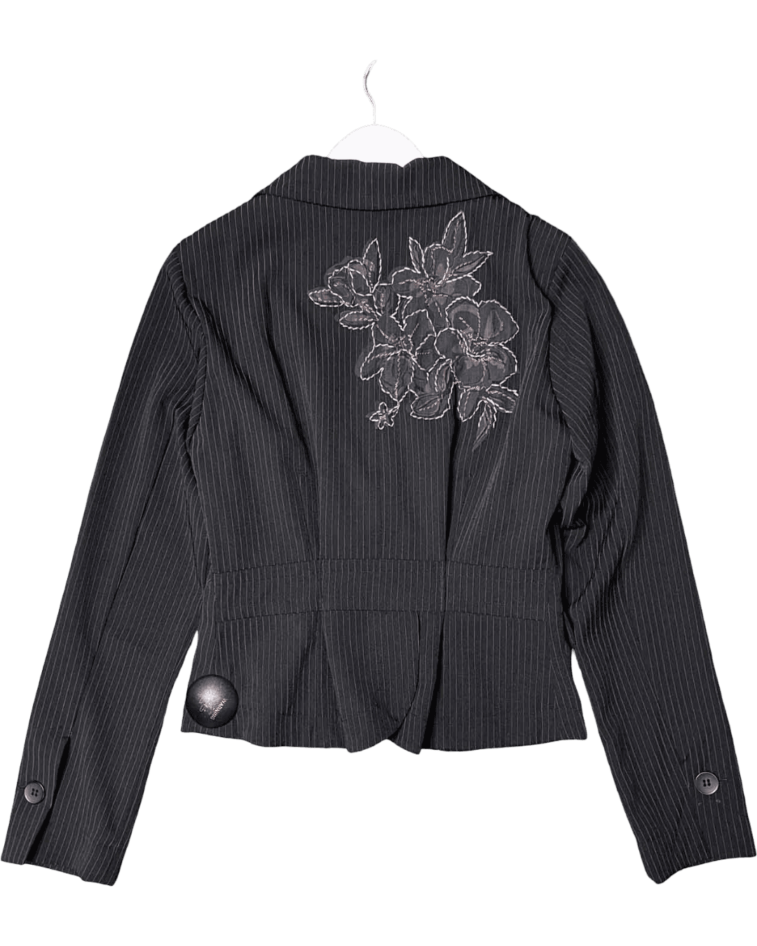 Size 12 | Säss Printed Pinstripe Blazer